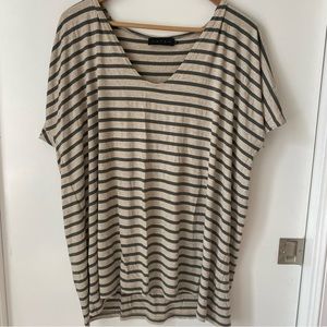 Hatch Striped Long T-shirt o/s